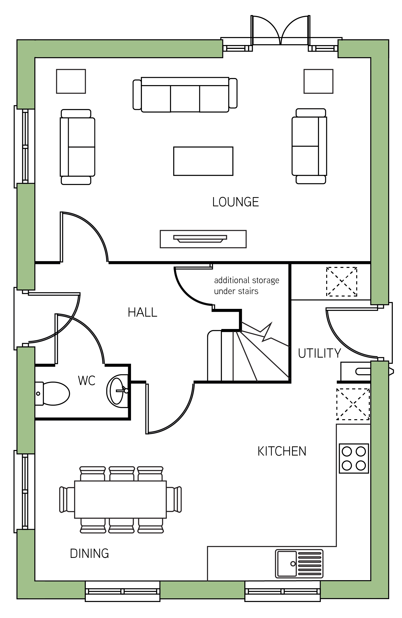 The Lawrence 4 Bedroom House Hay Common Launceston